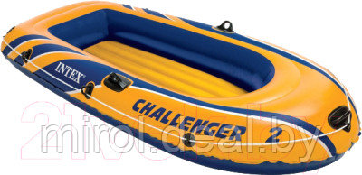 Надувная лодка Intex Challenger-2 Set / 68367NP