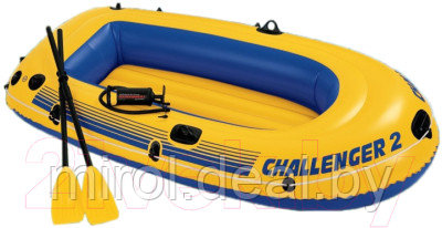 Надувная лодка Intex Challenger-2 Set / 68367NP - фото 3 - id-p211268648