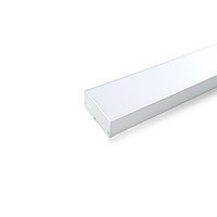 Профиль алюминиевый накладной серебро CAB258 для светодиодной ленты 2000*75*35мм