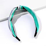 Ободок для волос «Ободочек, свитерочек», ширина 12 см., фото 2