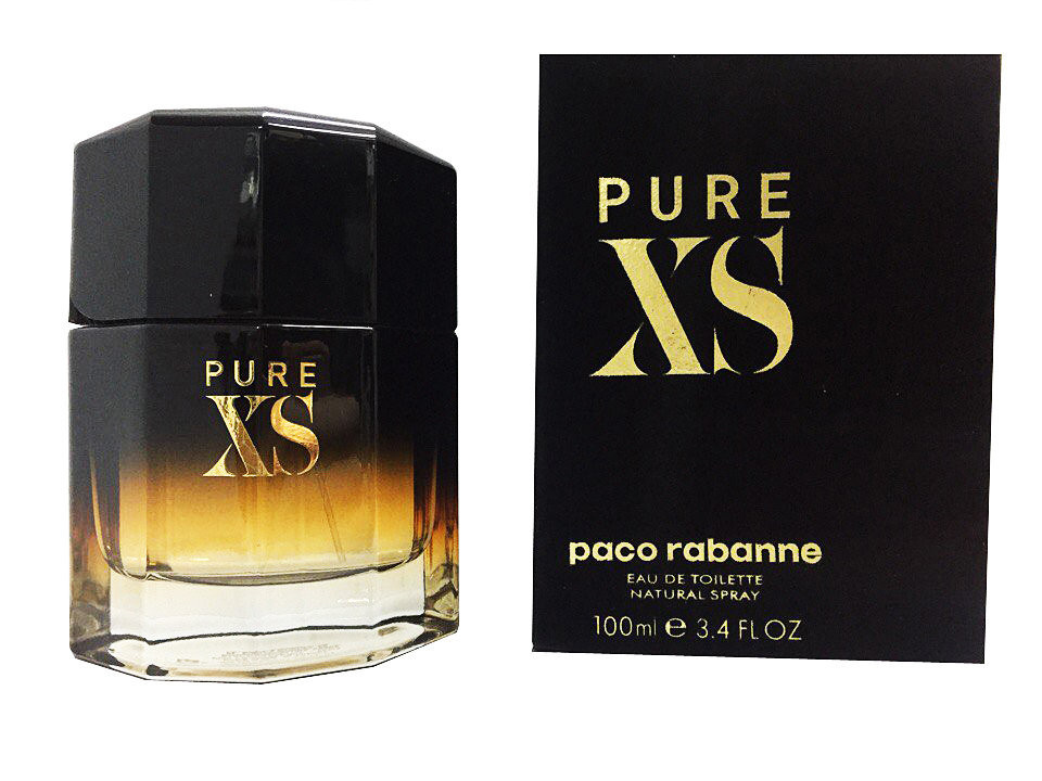 Мужская туалетная вода Paco Rabanne Pure XS for Him Black edt 100ml