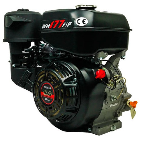 Двигатель бензиновый WEIMA WM177F (9л.с., 270см³, вал цилиндрический 25мм, оригинальная WEIMA) - фото 1 - id-p211269776