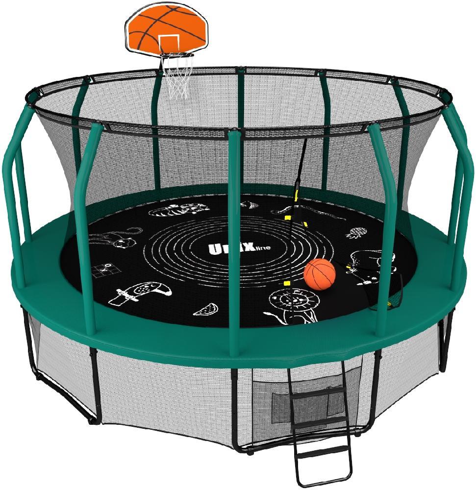 Баскетбольный щит для батута UNIX Line SUPREME - фото 1 - id-p211264389