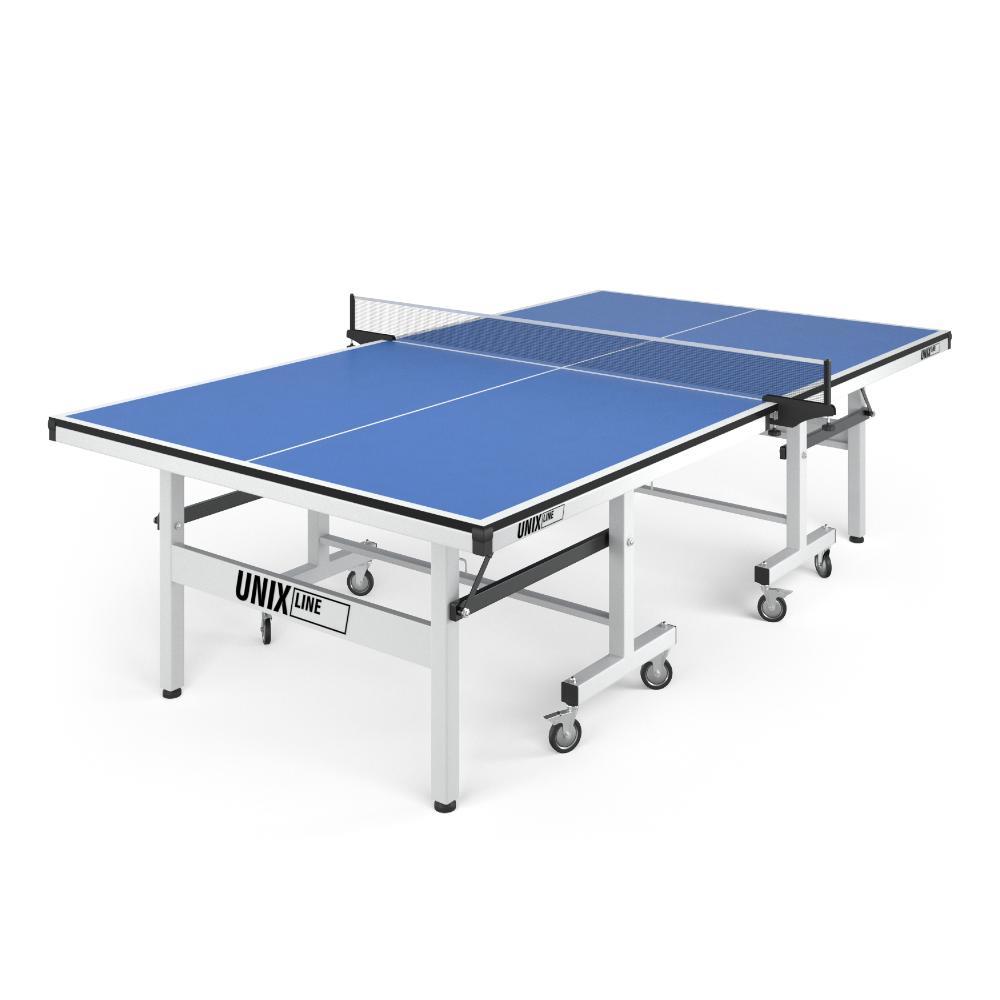 Профессиональный теннисный стол UNIX Line 25 mm MDF (Синий) - фото 1 - id-p211264439