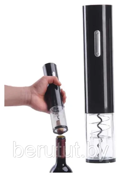 Штопор электрический Electric Wine Opener на батарейках - фото 6 - id-p211270200