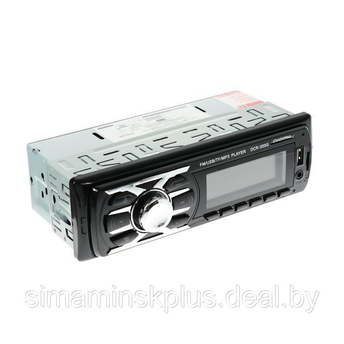 Автомагнитола Digma DCR-300G 1DIN, 4 х 45 Вт, USB, SD/MMC, AUX - фото 4 - id-p211270329