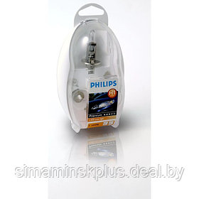 Лампа автомобильная Philips H1 12 В,  55W (P14,5s)  Набор ламп Easy Kit (55014) 55472EKKM