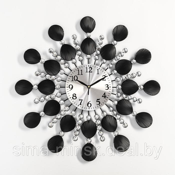 Часы настенные, серия: Ажур, "Рассвет", плавный ход, 48 х 48 см, d-15 см - фото 1 - id-p211270730