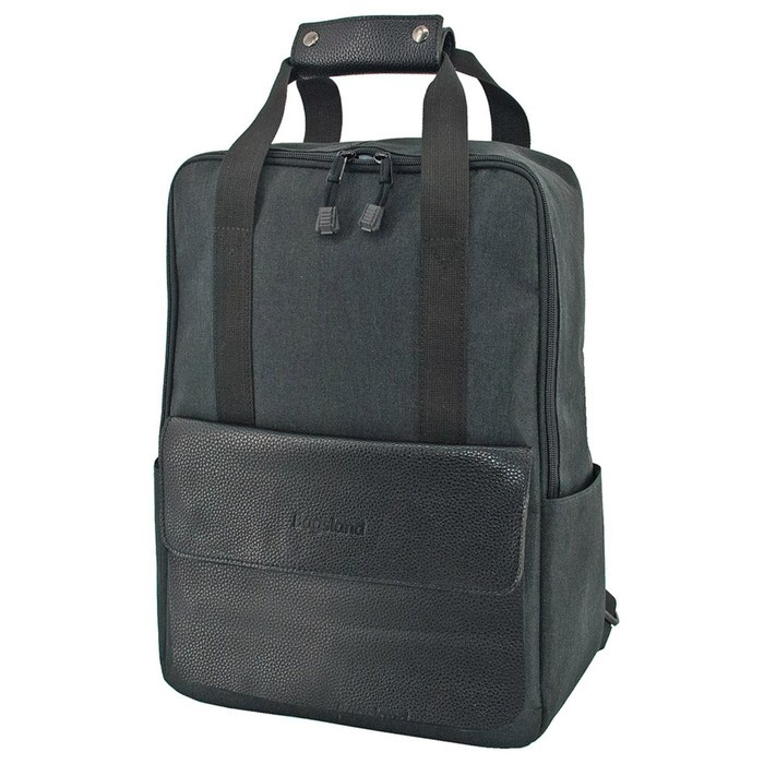 Сумка-рюкзак В2817-00140, цвет Черный, текстиль со вставками из искусственной кожи, 26х13х40 см 10 - фото 1 - id-p211271142