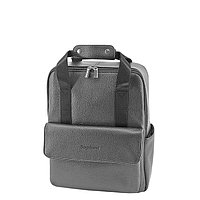 Сумка-рюкзак В2750-05110, цвет Серый, искусственная кожа, 27х13х35 см