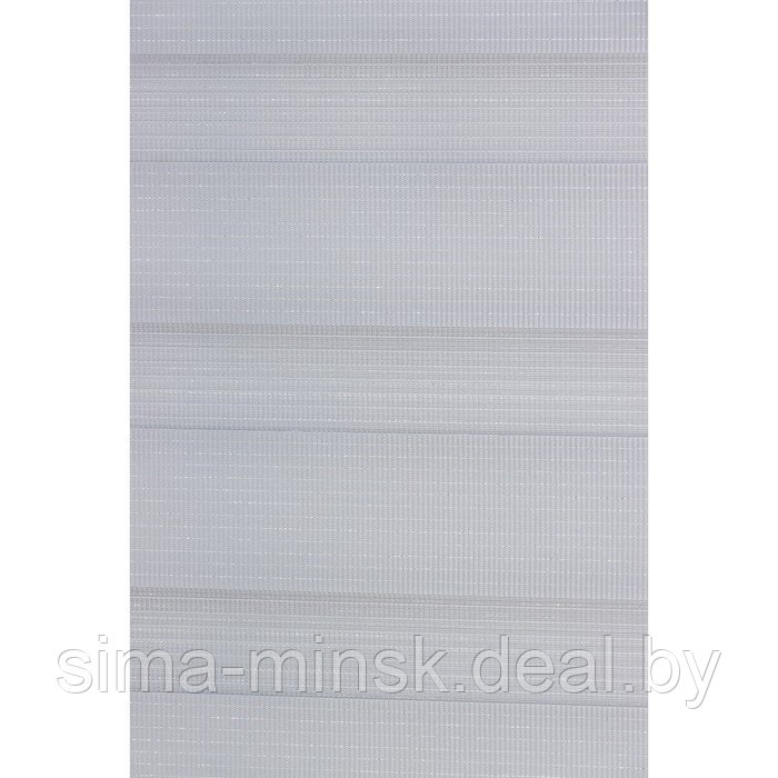 Штора рулонная «День-ночь» с люрексом, 90×180 см (с учётом креплений 3,5 см), цвет серый - фото 4 - id-p211272181