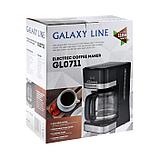 Кофеварка Galaxy LINE GL 0711, капельная, 1100 Вт, 1.8 л, черная, фото 7
