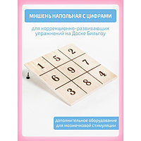 Мишень напольная с цифрами, для доски Бильгоу