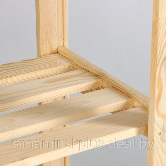 Стеллаж деревянный усиленный 180х84х37,5см, 5 полок - фото 4 - id-p211274404