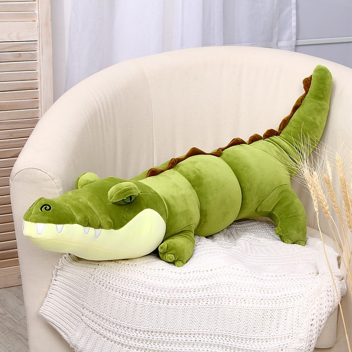 Мягкая игрушка-подушка «Крокодил», 100 см - фото 3 - id-p211274213