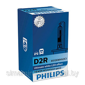 Лампа ксеноновая Philips WhiteVision D2R, 5000K, 35 Вт, 85126WHV2C1