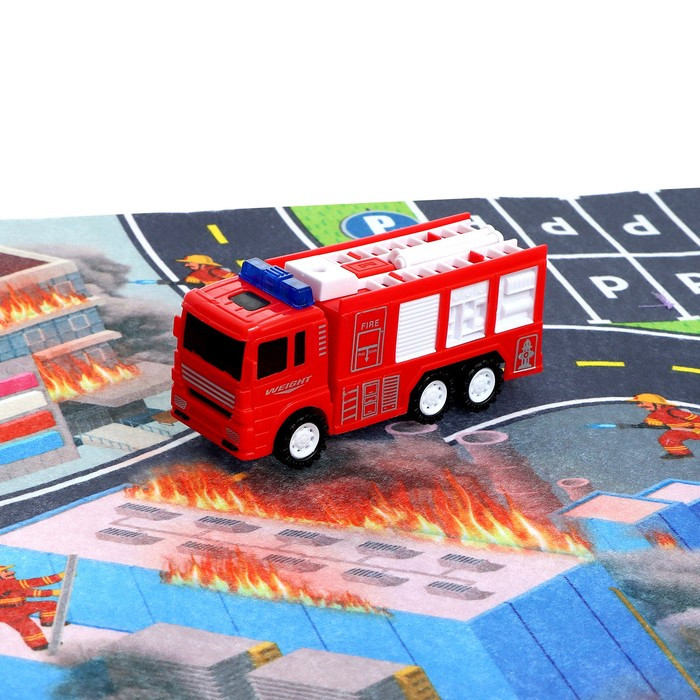 Игровой набор «Город», с ковриком и машинкой - фото 2 - id-p211273493