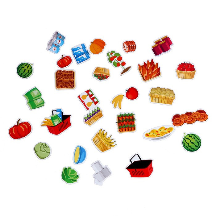 Магнитная книжка-игрушка «Овощи, фрукты и прочие продукты», 8 стр. - фото 6 - id-p211271415