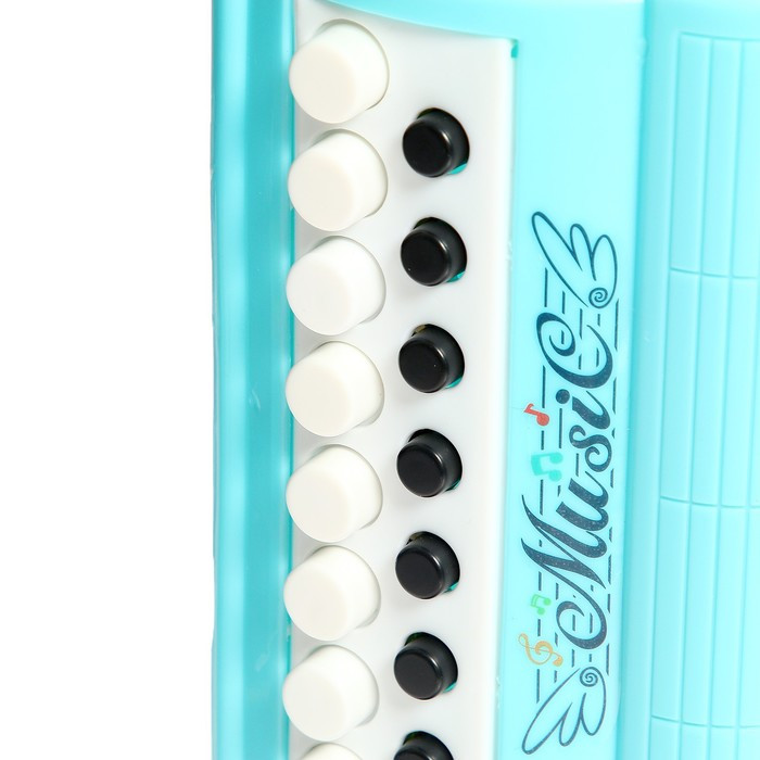 Музыкальная игрушка аккордеон «Музыкальный взрыв», 13 клавиш, работает от батареек, цвета МИКС - фото 5 - id-p211273992