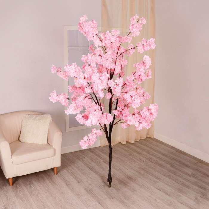 Дерево искусственное "Цветущая сакура" 180 см, микс - фото 1 - id-p211275516