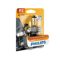 Лампа автомобильная Philips Visio, HR2, 12 В, 45/40 Вт, 12475B1