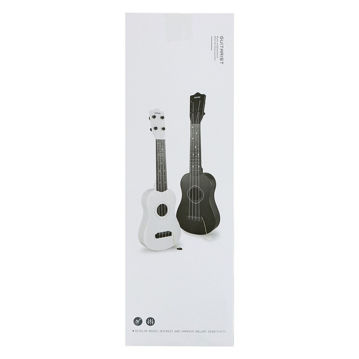 Игрушка музыкальная - гитара «Стиль», 4 струны, 57 см., цвет белый - фото 7 - id-p211274002