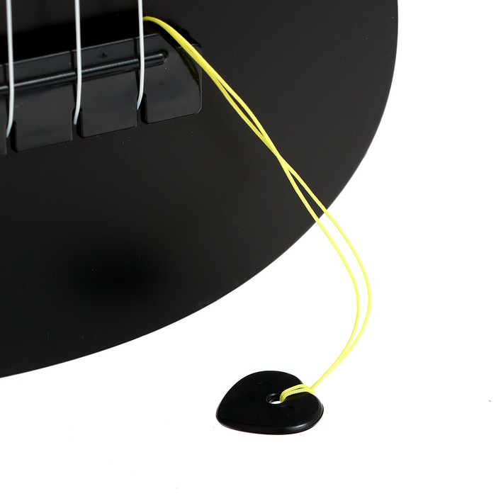 Игрушка музыкальная - гитара «Стиль», 4 струны, 57 см., цвет чёрный - фото 4 - id-p211274003