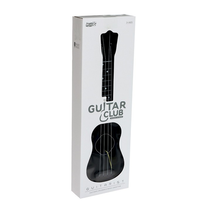 Игрушка музыкальная - гитара «Стиль», 4 струны, 57 см., цвет чёрный - фото 6 - id-p211274003