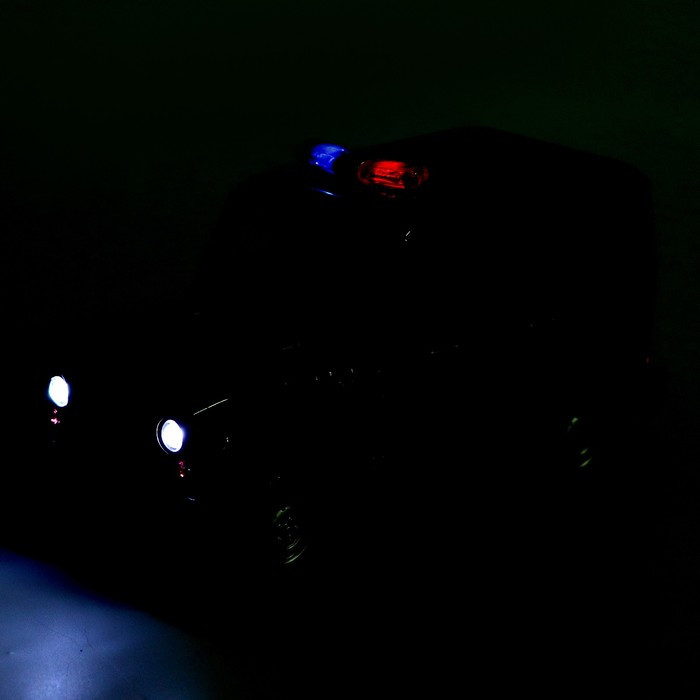 Машина металлическая «УАЗ Hunter. Полиция», инерция, 1:24, свет и звук - фото 6 - id-p211273523