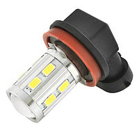 Лампа светодиодная Skyway H11, 12 В, 12 SMD диодов, с цоколем с линзой, S08201005