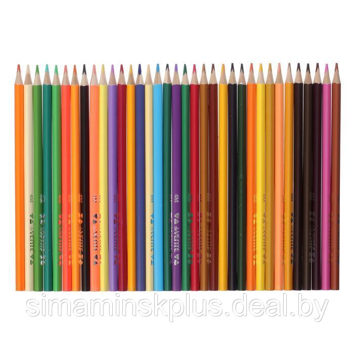Карандаши 72 цвета, deVENTE Trio Mega Soft , трёхгранный корпус, супер мягкие, 4M, грифель 3 мм - фото 4 - id-p211272868