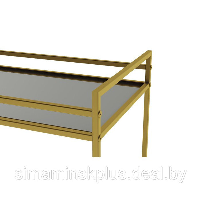 Стол сервировочный «Поинт», 680×430×820 мм, цвет золото - фото 6 - id-p211274261