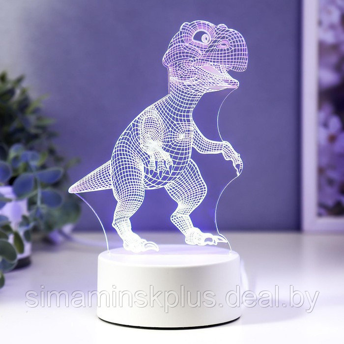 Светильник "Тираннозавр" LED RGB от сети - фото 1 - id-p211275875