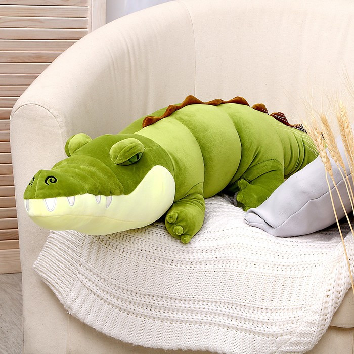 Мягкая игрушка-подушка «Крокодил», 100 см - фото 1 - id-p211274074