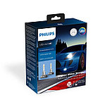 Лампа светодиодная Philips 12 В, H1, 25 Вт, 6000K, X-treme Ultinon LED Air Cool, набор 2шт, фото 2