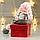 Кукла интерьерная "Дедушка в сером комбинезоне и розовом колпаке" 39х17х11 см, фото 4