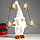 Кукла интерьерная "Дед Мороз в белоснежном кафтане, колпаке с бомбошкой" 32х14х9 см, фото 2