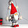 Кукла интерьерная "Дед Мороз в красном колпаке с меховой бомбошкой" 45х18х11 см, фото 2