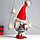 Кукла интерьерная "Дед Мороз в красном колпаке с меховой бомбошкой" 45х18х11 см, фото 3