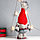 Кукла интерьерная "Дед Мороз в красном колпаке с меховой бомбошкой" 45х18х11 см, фото 4