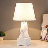 Настольная лампа "Лошадь" Е14 40Вт белый 22х22х41 см, фото 2