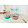 Набор для кормления: миска на присоске, с крышкой + ложка, цвет бирюзовый, 400 мл, фото 10