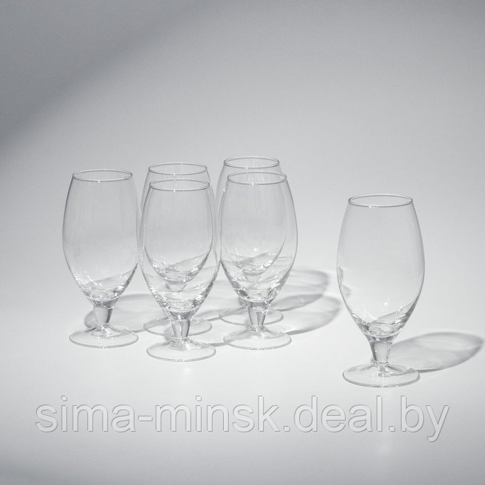 Набор бокалов для вина White wine glass set, стеклянный, 230 мл, 6 шт - фото 1 - id-p211278367