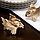 Набор из 6 держателей для карточек  УЦЕНКА "Рыбка" серии Spice Jewels, золото, 8 × 4 см, фото 3