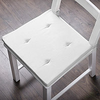 Комплект подушек для стула «Билли», размер 37 х 42 х 3 см - 2 шт, белый