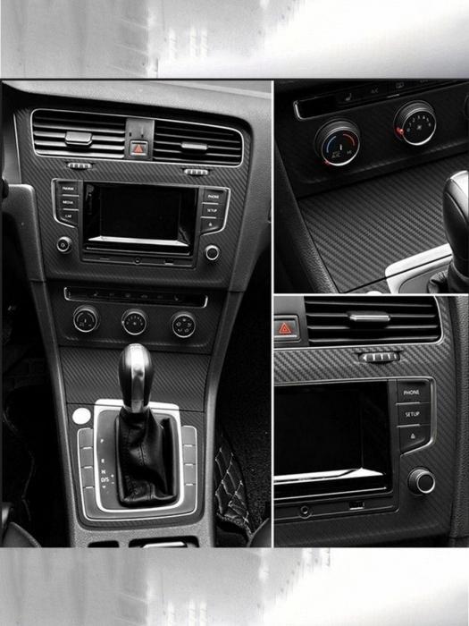 Карбоновая пленка для авто защитная виниловая тюнинг карбон на машину автомобильная самоклеящаяся черная - фото 7 - id-p211280191