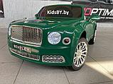 Детский электромобиль RiverToys Bentley Mulsanne JE1006 (зеленый) Лицензия, фото 2