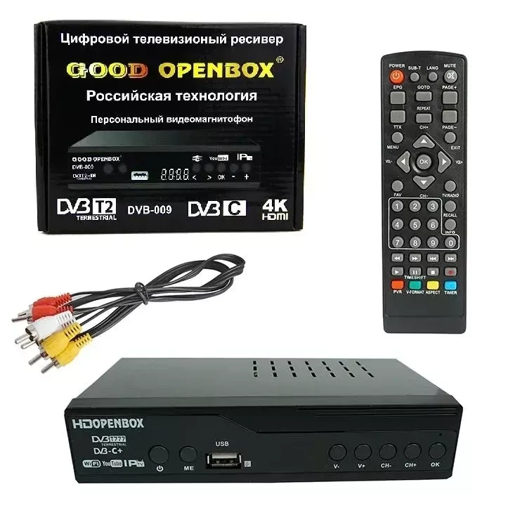 Цифровая приставка для телевизора GOOD OPENBOX DVB-009 - фото 2 - id-p211283121