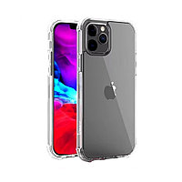 Силиконовый чехол противоударный iPAKY Crystal для iPhone 12 Pro Max прозрачный усиленные углы