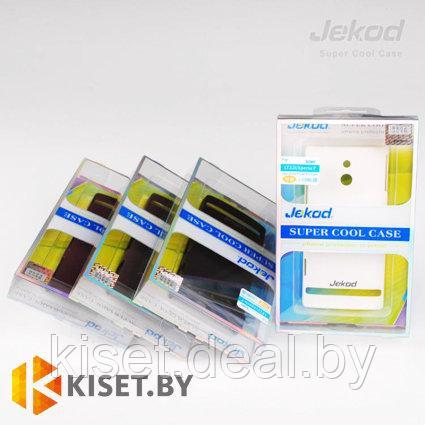 Пластиковый бампер Jekod и защитная пленка для Sony Xperia P, красный - фото 1 - id-p211283146